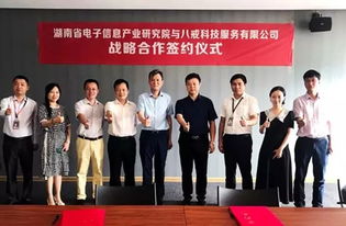 湖南省電子信息產業研究院與八戒科技服務達成戰略合作，共推信息技術咨詢服務發展